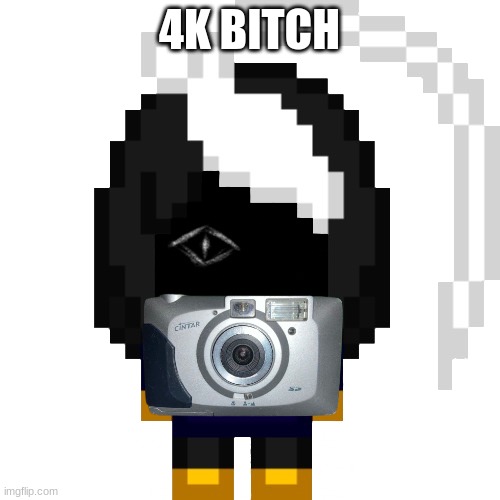 CosmoDONEWITHYOURBULLSHIT.PNG | 4K BITCH | image tagged in cosmodonewithyourbullshit png | made w/ Imgflip meme maker