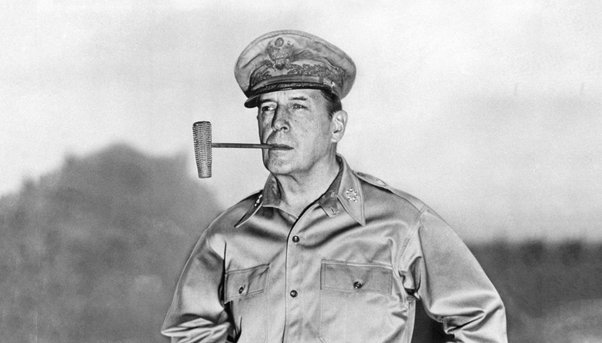 High Quality general douglas macarthur Blank Meme Template