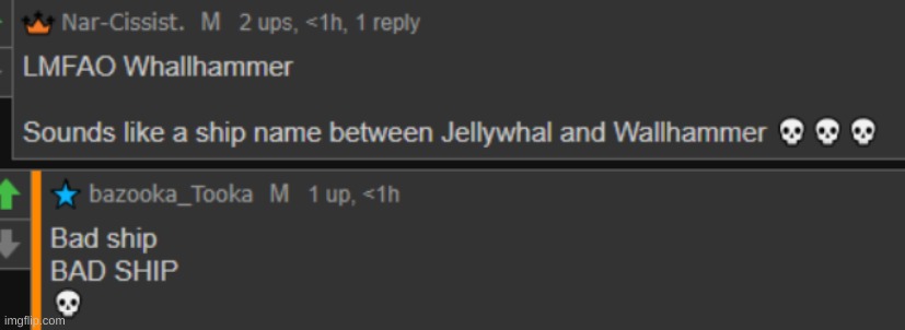 jellywhal x wallhammer | image tagged in jellywhal x wallhammer | made w/ Imgflip meme maker