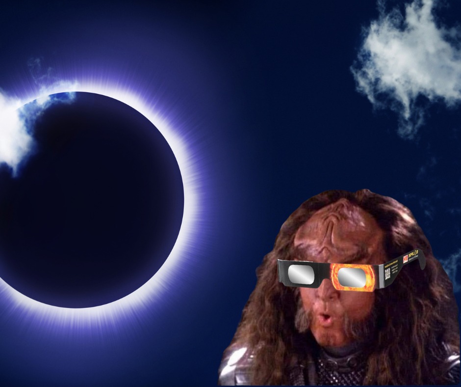 Gowron Eclipse Glasses Blank Template - Imgflip