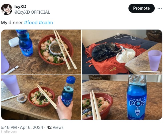 Damn guys i love being left alone in the building with nothing to do but eat and draw (what do you think?) | made w/ Imgflip meme maker