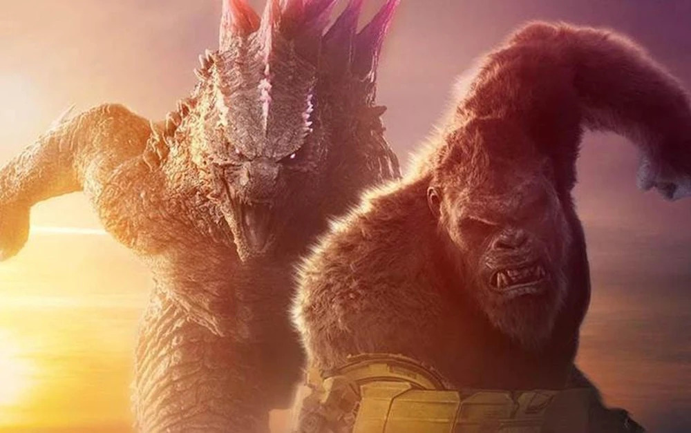 High Quality Mọi người khi nhìn thấy Godzilla x Kong Blank Meme Template