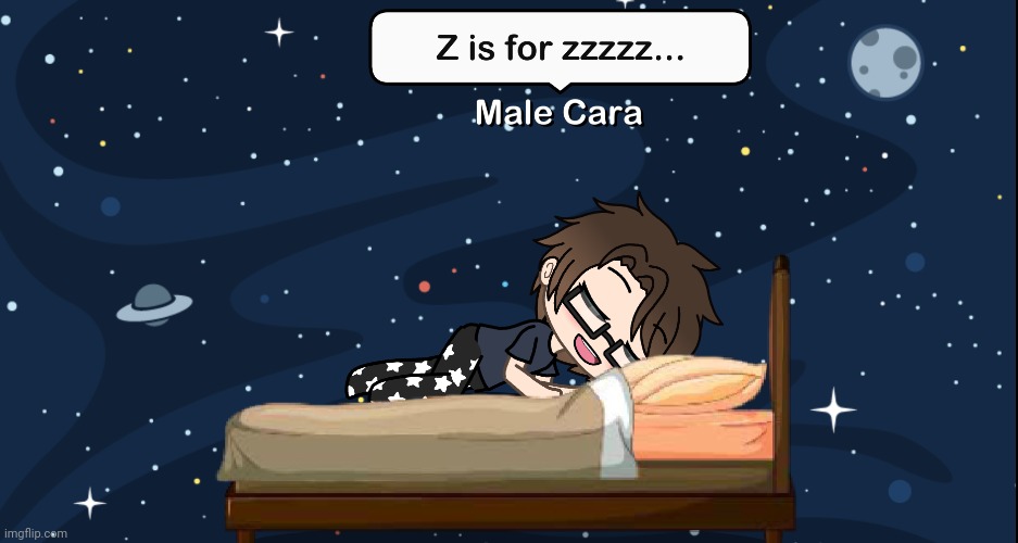 Z is for zzzzzz.... YES! MALE CARA IS SLEEPING! | image tagged in pop up school 2,pus2,x is for x,male cara,zzz | made w/ Imgflip meme maker