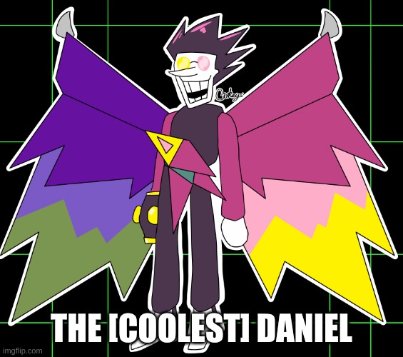 Spamton NEO | THE [COOLEST] DANIEL | image tagged in spamton neo | made w/ Imgflip meme maker