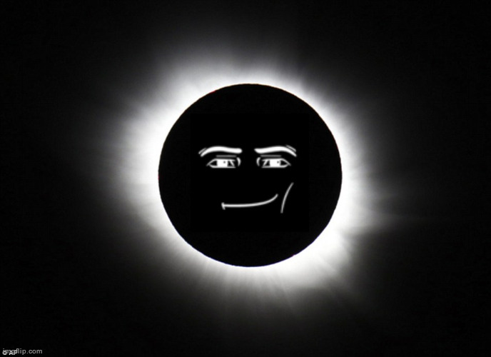 real | image tagged in solar eclipse | made w/ Imgflip meme maker