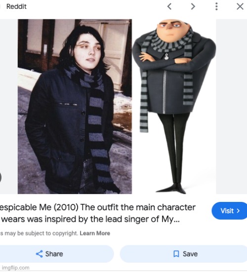 SOMETHING I FOUND IN THE BASEMENT | image tagged in gerard way,gru,mcr,despicable me,snehehe | made w/ Imgflip meme maker
