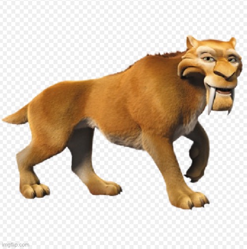 Diego (from Ice Age) | image tagged in diego from ice age | made w/ Imgflip meme maker