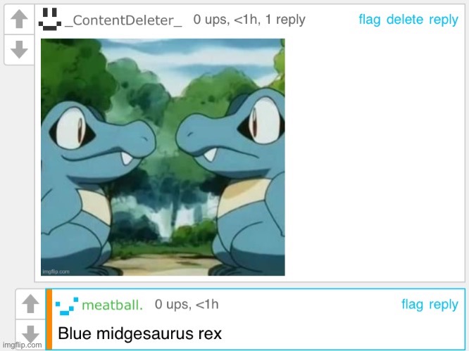 Midgeasaurus rex | image tagged in midgeasaurus rex | made w/ Imgflip meme maker