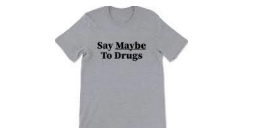 High Quality say maybe to drugs Blank Meme Template