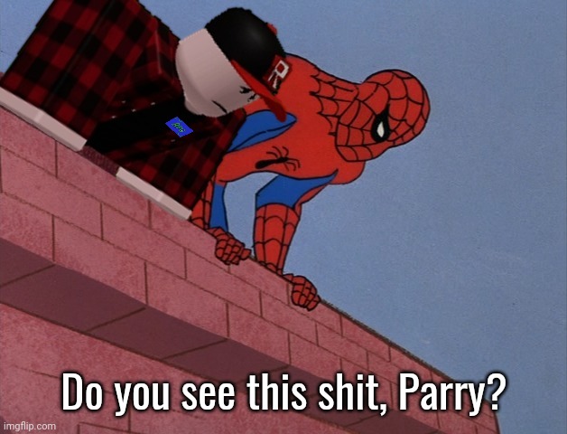 Do you see this shit, Parry? | image tagged in do you see this shit parry | made w/ Imgflip meme maker