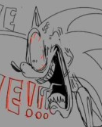 Screaming Sonic Blank Meme Template