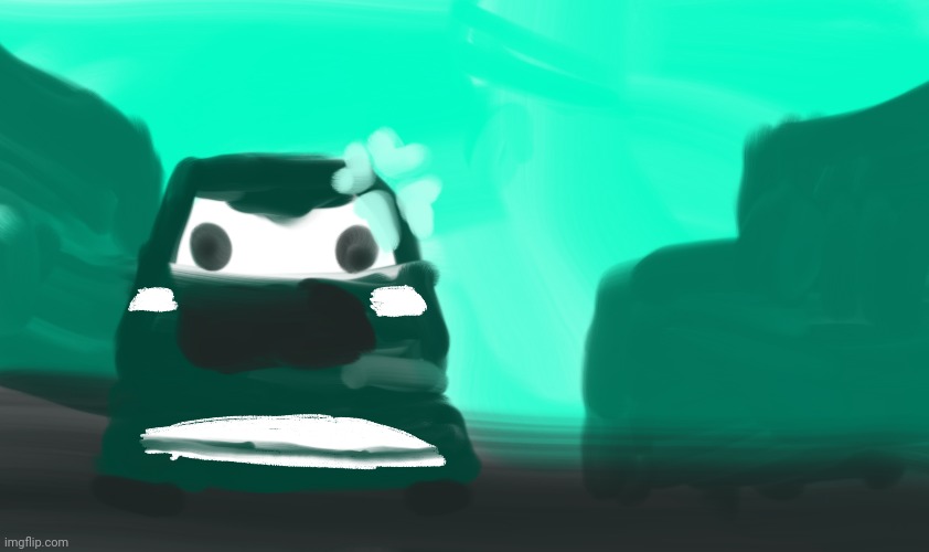 The very angry car from cars using sketchbook after clearing the cache of me note edge since IBis paint is dead on wifi | image tagged in random,art,cars,fanart,memes | made w/ Imgflip meme maker