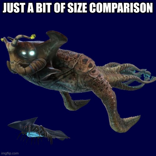 JUST A BIT OF SIZE COMPARISON | made w/ Imgflip meme maker