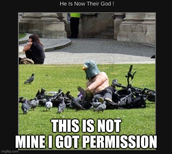 THIS IS NOT MINE I GOT PERMISSION | made w/ Imgflip meme maker