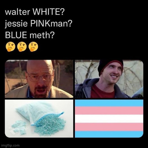 jesse we need to transition | image tagged in memes,funny,breaking bad,trans | made w/ Imgflip meme maker