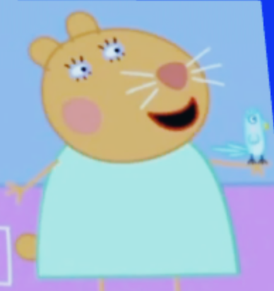 High Quality Miss Hamster Blank Meme Template