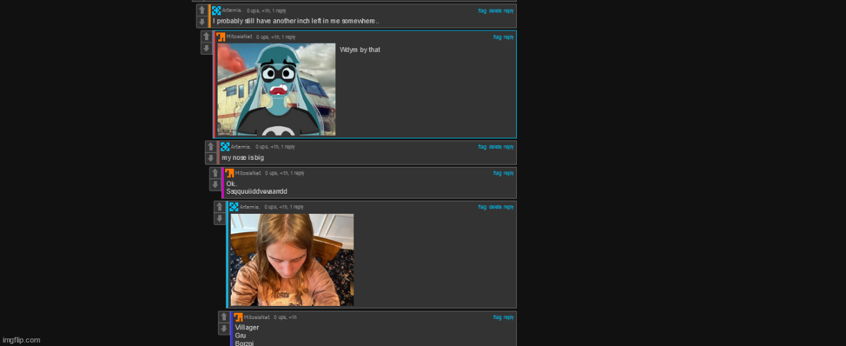 I just love making the most sus comments and then changing the meaning.. | image tagged in msmg | made w/ Imgflip meme maker