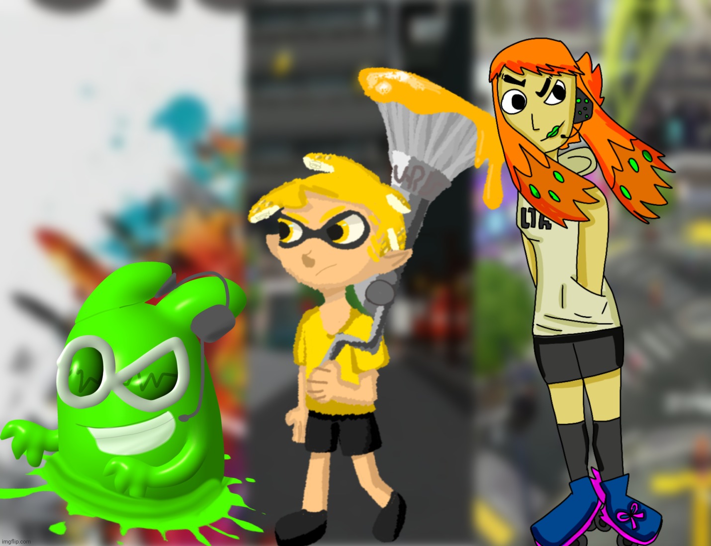Why did it take me 3 days to make this crossover art | made w/ Imgflip meme maker