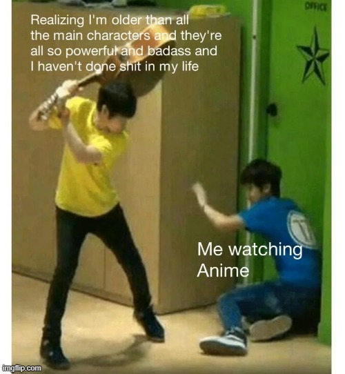 image tagged in anime,characters,relatable | made w/ Imgflip meme maker