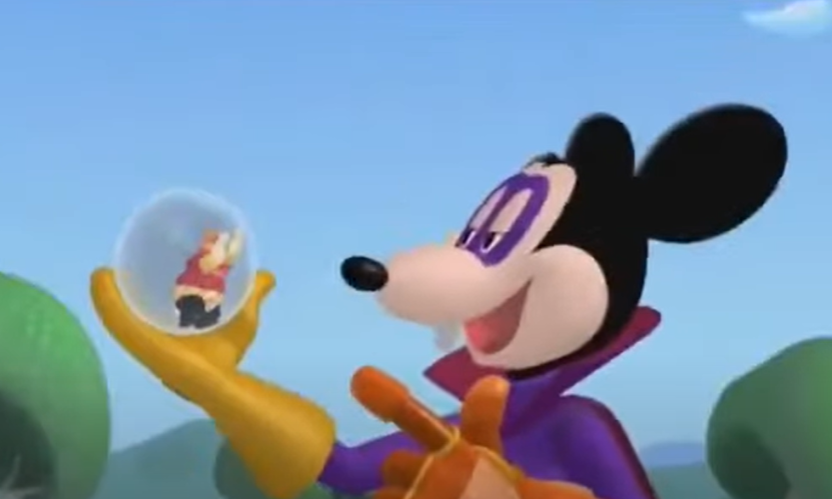 Mortimer Mouse Holding Blank Meme Template