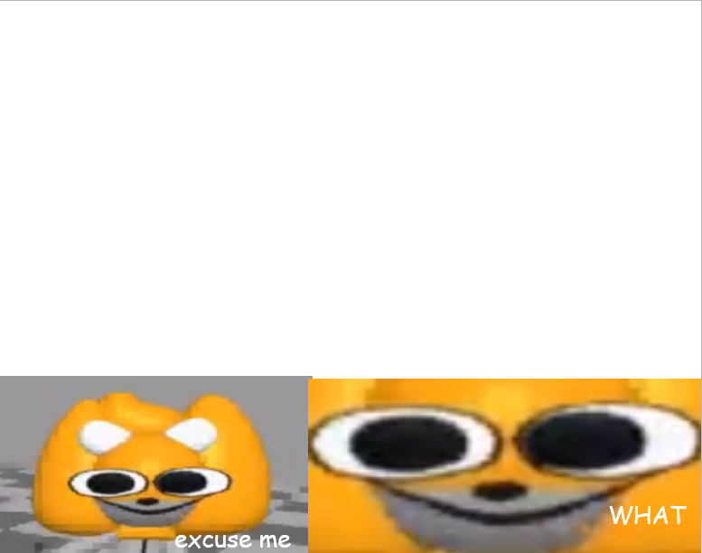 foxo excuse me what Blank Meme Template