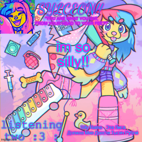 THIS IS SYLCEON SPEAKJIN AND UR LISTENIN 2 4LUNG!! | im so silly!! Silly Rama - Эта Лиса Должна Мне Двести Тысяч Рубли́ | image tagged in this is sylceon speakjin and ur listenin 2 4lung | made w/ Imgflip meme maker