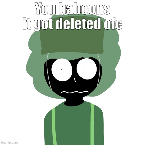 Or did it lemme double check | You baboons it got deleted ofc | image tagged in ermmm what the ben 2 | made w/ Imgflip meme maker