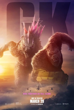 High Quality Godzilla and Kong Blank Meme Template