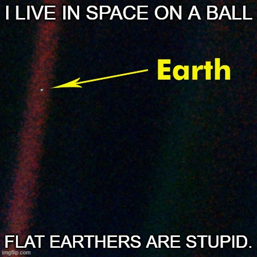 Globe Earth | I LIVE IN SPACE ON A BALL; FLAT EARTHERS ARE STUPID. | image tagged in globe,flat earth,flat earthers | made w/ Imgflip meme maker