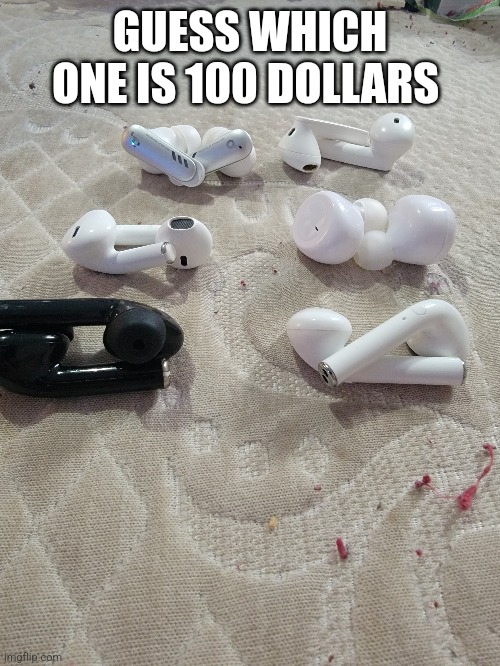 GUESS WHICH ONE IS 100 DOLLARS | made w/ Imgflip meme maker
