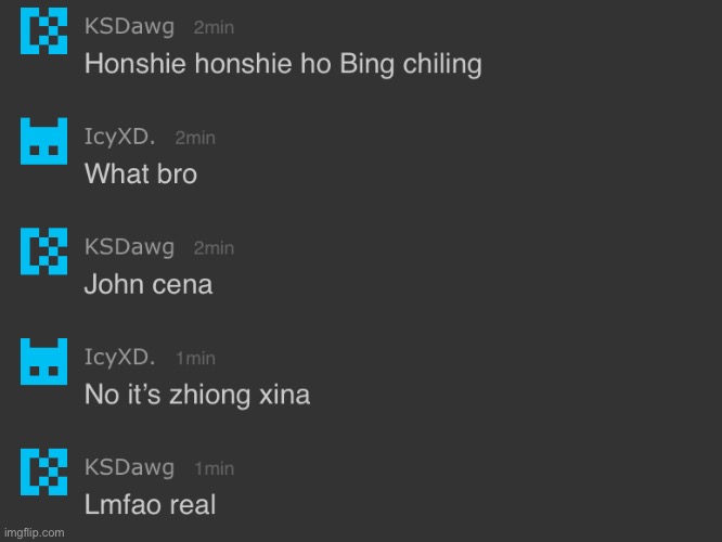 Ksdawg average interaction | made w/ Imgflip meme maker