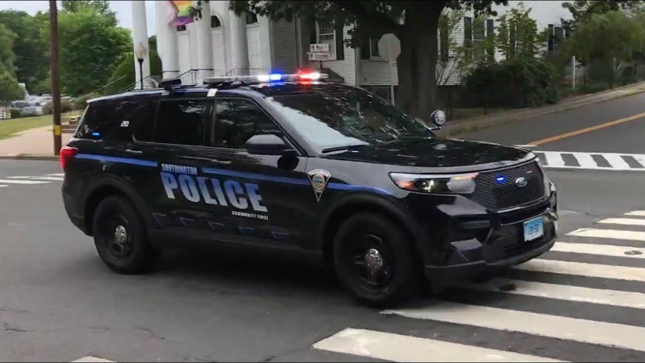 police car responding Blank Meme Template