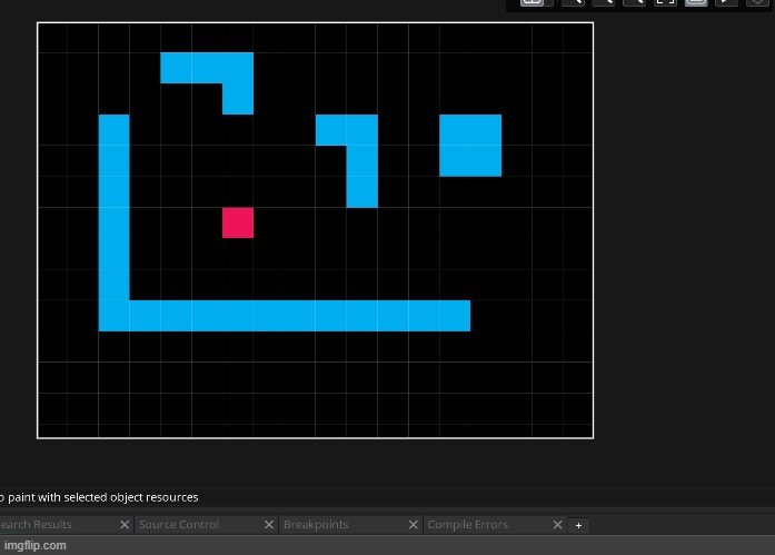 basic movements and collisions done. just the blueprint. art comes afterwards. | made w/ Imgflip meme maker