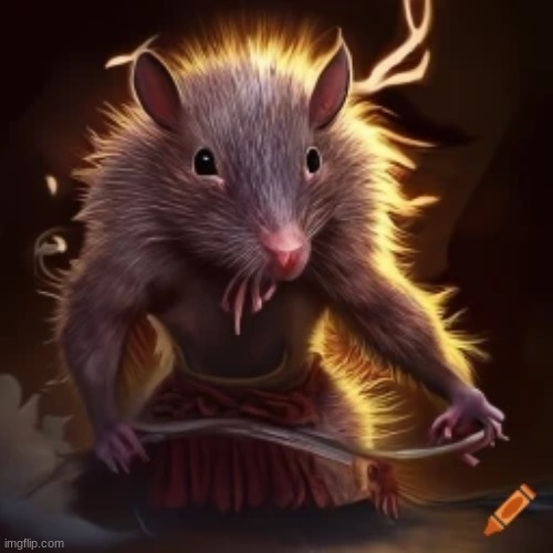 very amazing and majestic rat god | made w/ Imgflip meme maker