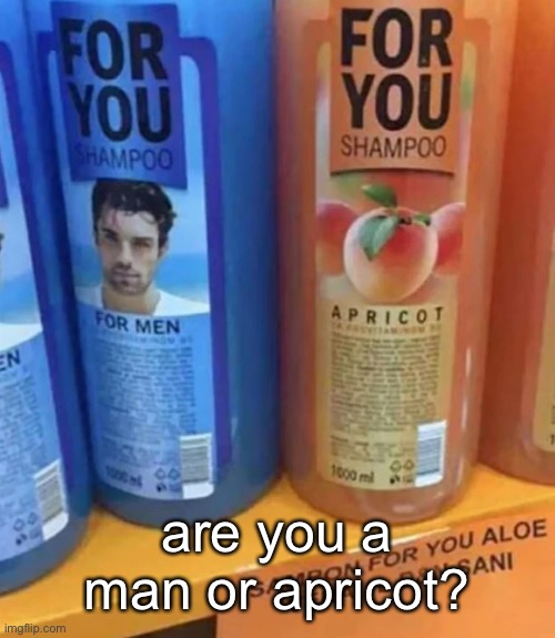 are you a man or apricot? | made w/ Imgflip meme maker