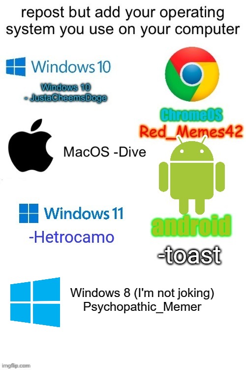 i am not joking | Windows 8 (I'm not joking)
Psychopathic_Memer | made w/ Imgflip meme maker