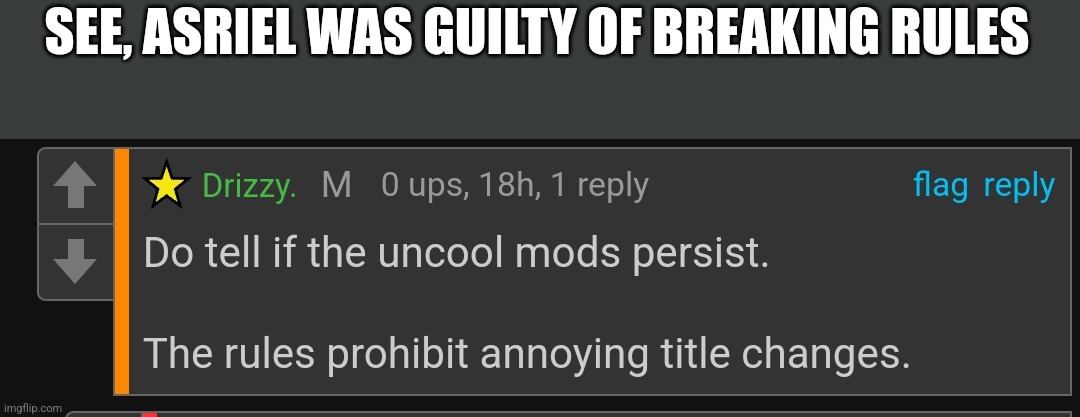 SEE, ASRIEL WAS GUILTY OF BREAKING RULES | made w/ Imgflip meme maker