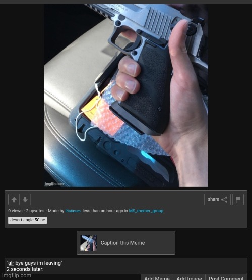 made w/ Imgflip meme maker