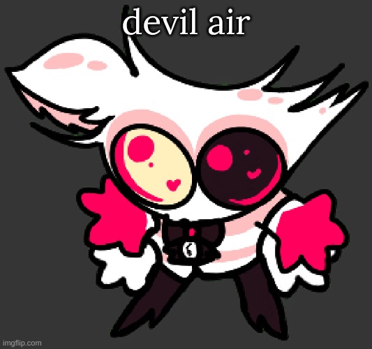 angle | devil air | image tagged in angle | made w/ Imgflip meme maker