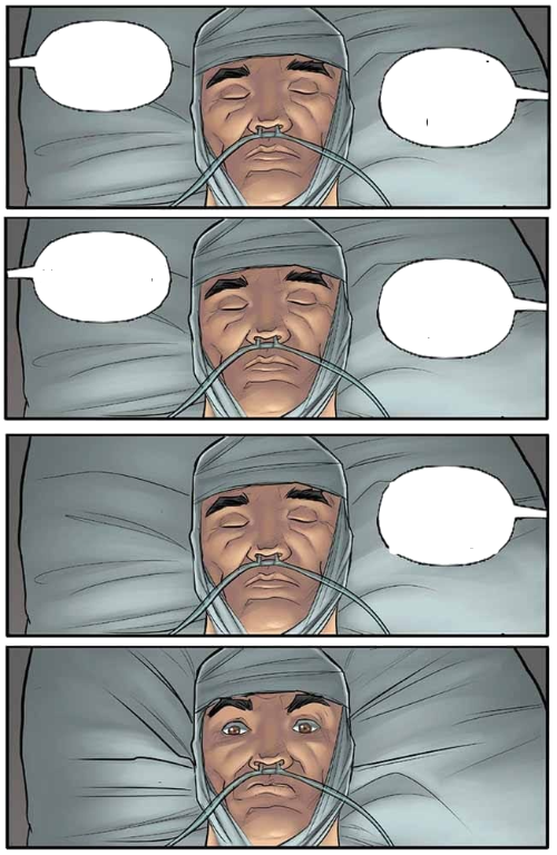 High Quality COMA FULL Blank Meme Template