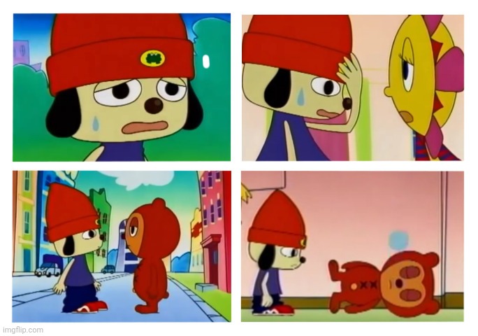 Parappa x Lammy foeevaaaa | made w/ Imgflip meme maker