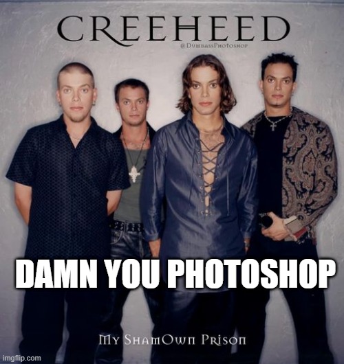 Michael Creed | DAMN YOU PHOTOSHOP | image tagged in music,michael jackson | made w/ Imgflip meme maker