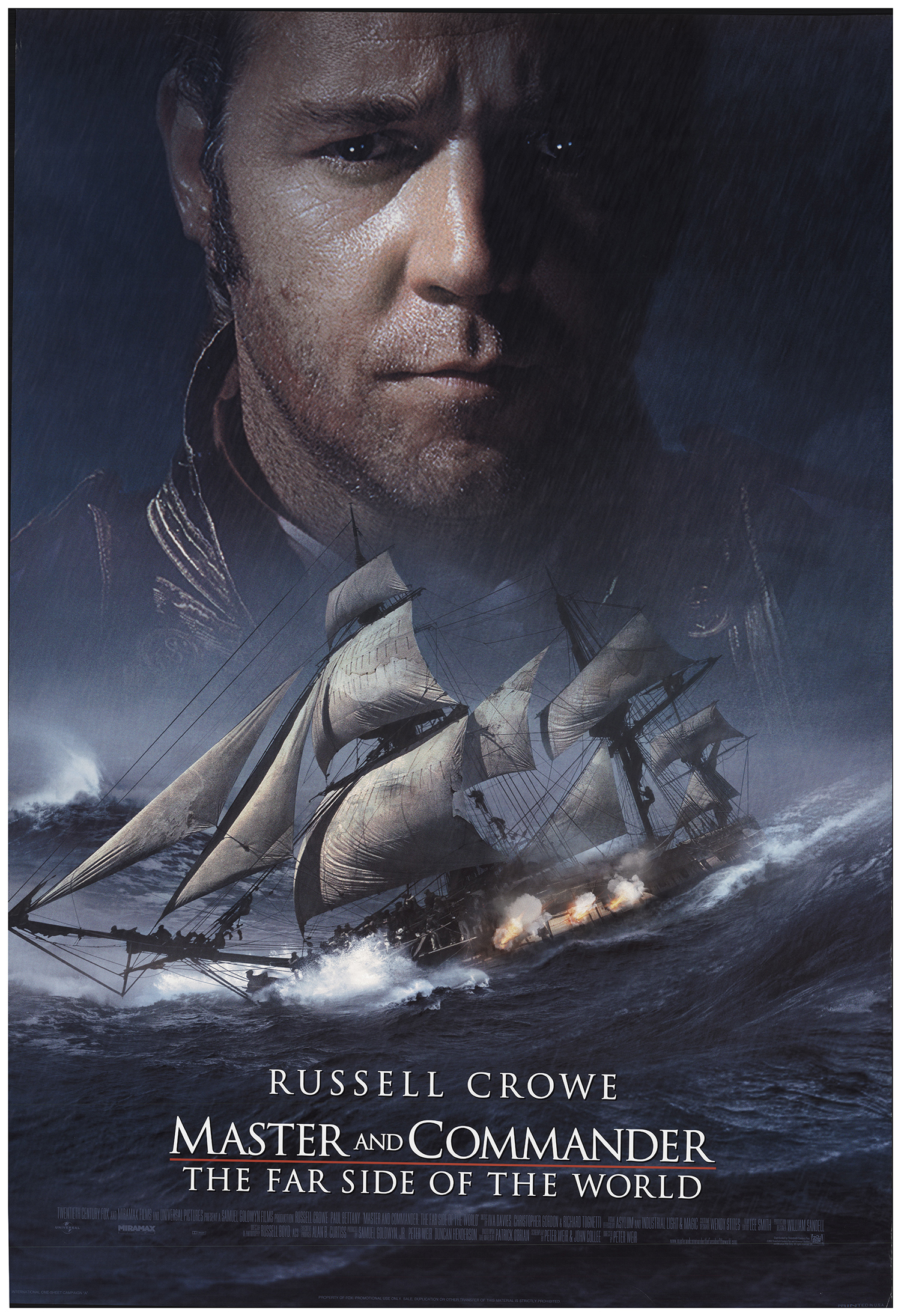 High Quality Master and Commander Movie Poster Blank Meme Template