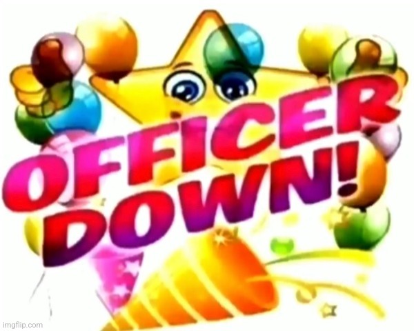 officer down | image tagged in officer down | made w/ Imgflip meme maker