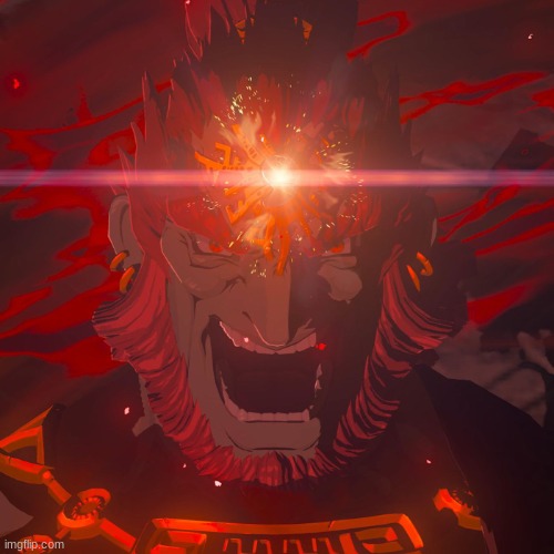 Demon King Ganondorf | image tagged in demon king ganondorf | made w/ Imgflip meme maker