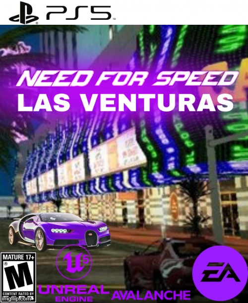 Need for speed las venturas fanmade cover art | image tagged in need for speed,gta san andreas | made w/ Imgflip meme maker