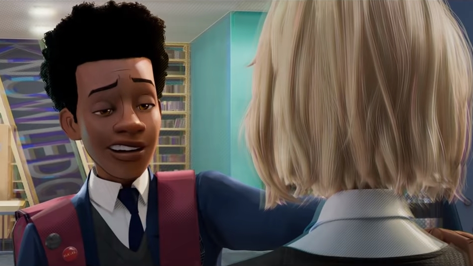 Hey miles morales Blank Meme Template