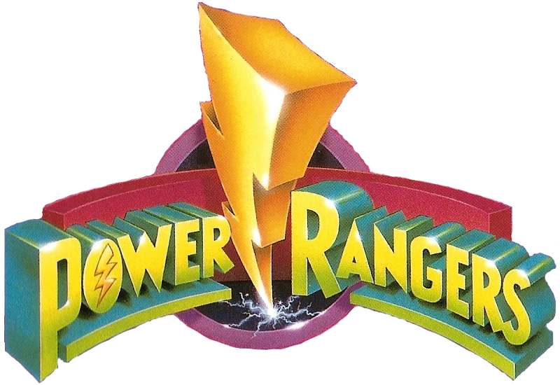 High Quality Power Rangers Logo Transparent Background Blank Meme Template