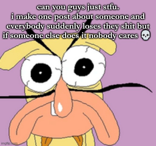 Pizza Tower The Noise C-Rank | can you guys just stfu.
i make one post about someone and everybody suddenly loses they shit but if someone else does it nobody cares 💀 | image tagged in pizza tower the noise c-rank | made w/ Imgflip meme maker