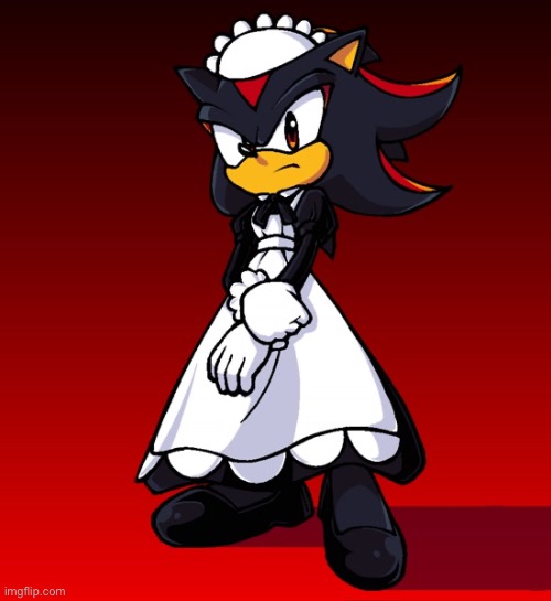 Maid Shadow | image tagged in maid shadow | made w/ Imgflip meme maker